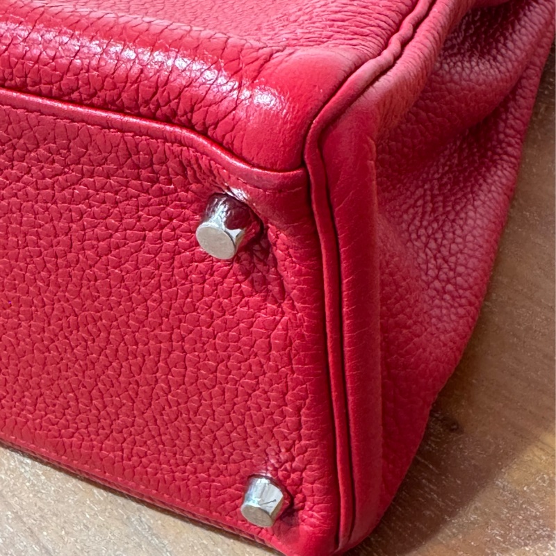 Hermès Kelly 35cm 紅色 銀扣-18