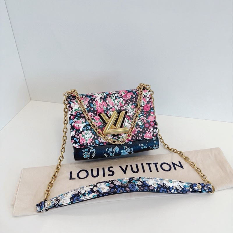 【99新🆕】LV  Twist library系列 花卉鏈條包 小號small 斜挎包-0