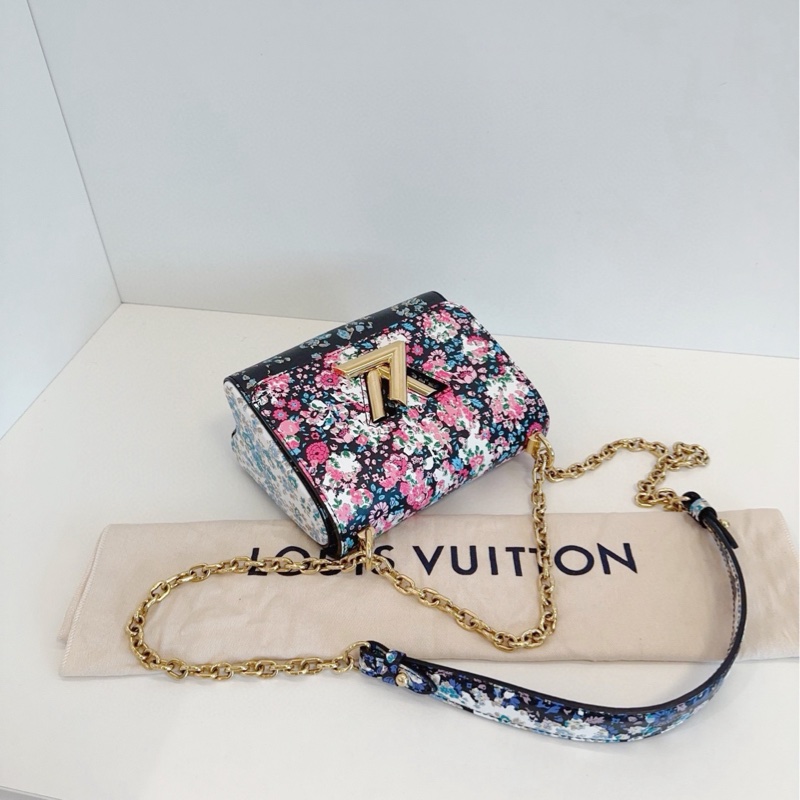 【99新🆕】LV  Twist library系列 花卉鏈條包 小號small 斜挎包-3