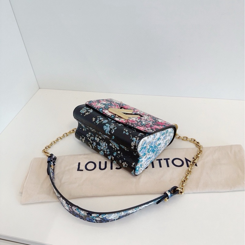 【99新🆕】LV  Twist library系列 花卉鏈條包 小號small 斜挎包-5