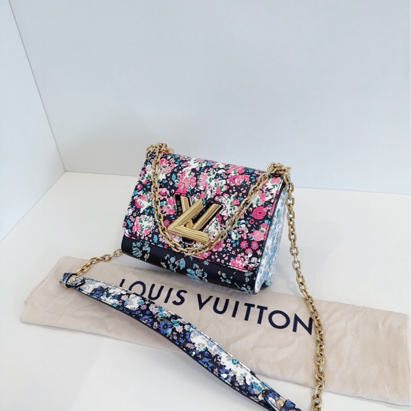 【99新🆕】LV  Twist library系列 花卉鏈條包 小號small 斜挎包-6