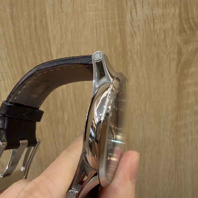 Momtblanc 精鋼放射黑面Time Walker機械腕錶MB110337-3