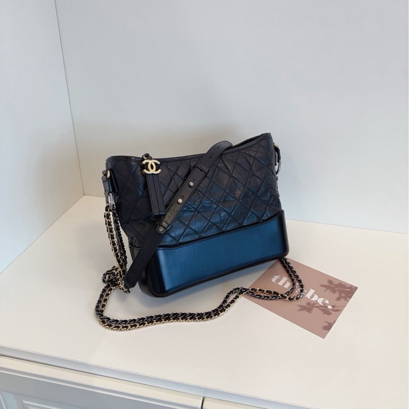 【98新🆕】Chanel Gabrielle 黑色 流浪包 中號 單肩斜挎包-2