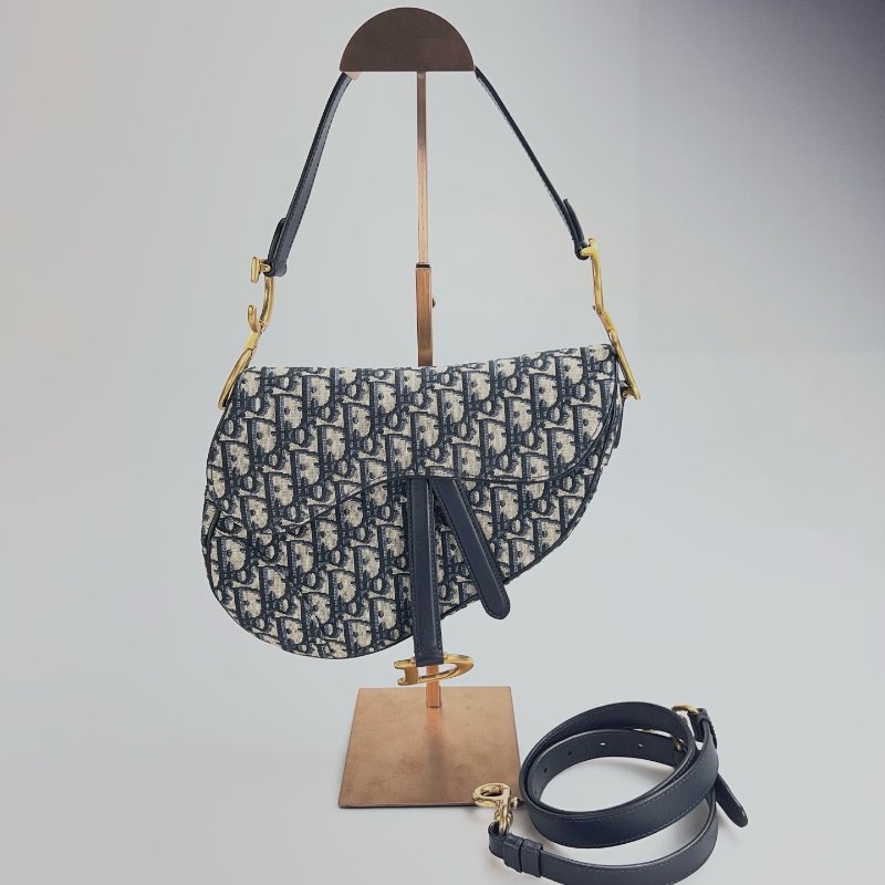 DIOR 老花SADDLE 馬鞍包-0