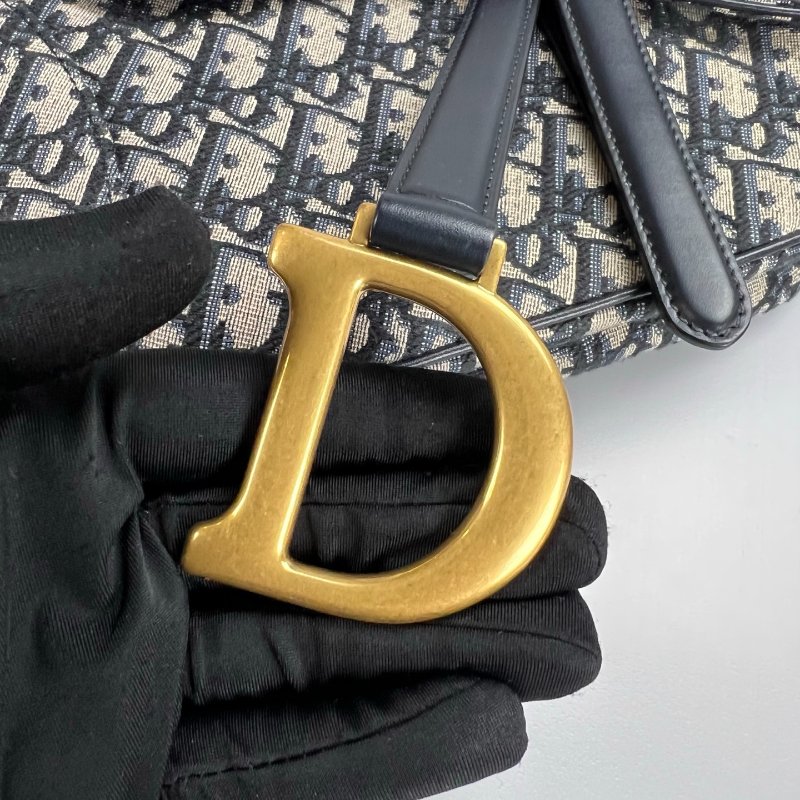 DIOR 老花SADDLE 馬鞍包-5