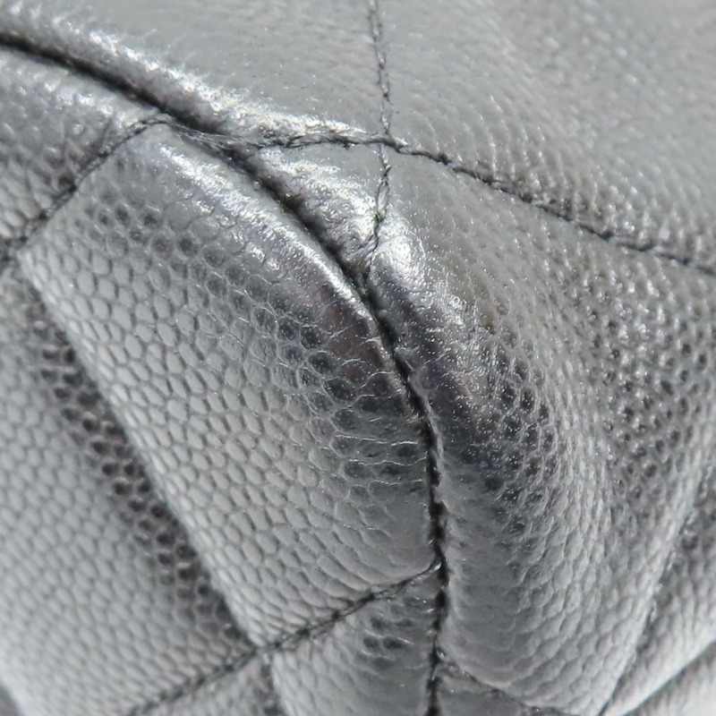 黑色牛皮 菱格紋 荔枝紋 25P HOBO 鍊帶 兩用包 AP4386【CHANEL 香奈兒】 AP4386-10