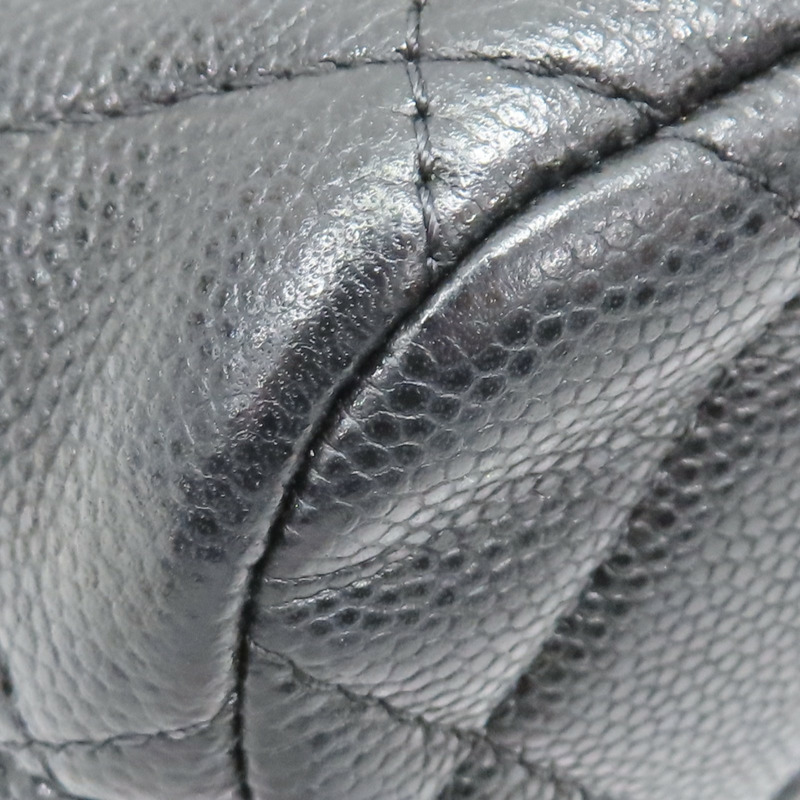 黑色牛皮 菱格紋 荔枝紋 25P HOBO 鍊帶 兩用包 AP4386【CHANEL 香奈兒】 AP4386-11