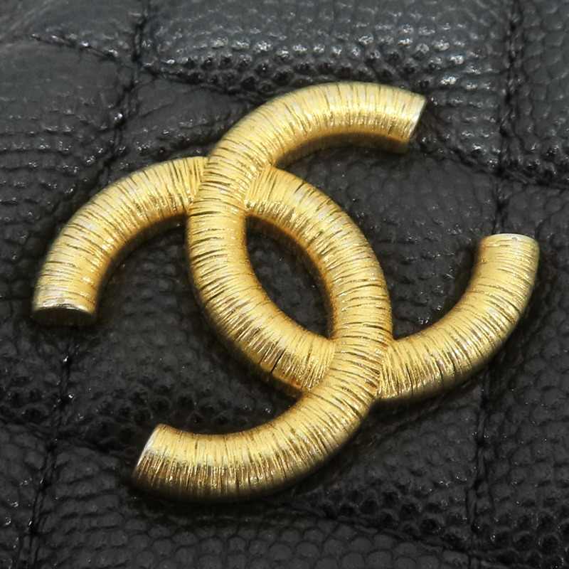 黑色牛皮 菱格紋 荔枝紋 25P HOBO 鍊帶 兩用包 AP4386【CHANEL 香奈兒】 AP4386-14