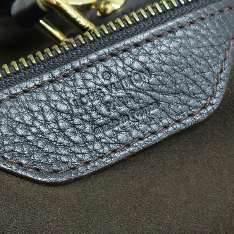 黑色 原花 Mahina 牛皮 XL 手提包【LOUIS VUITTON LV 路易威登】 M95547-8