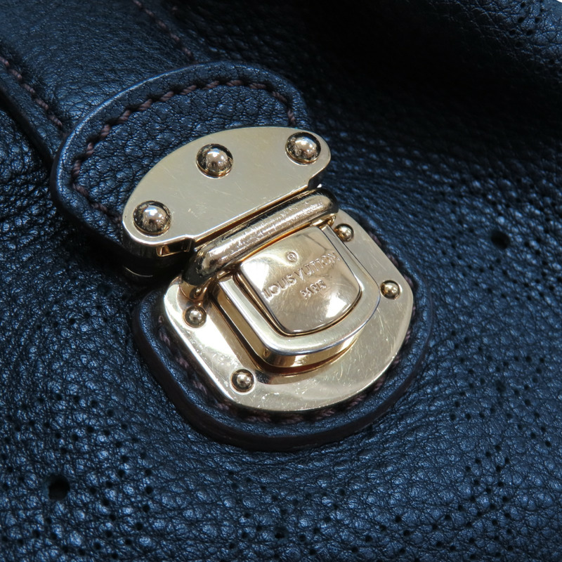 黑色 原花 Mahina 牛皮 XL 手提包【LOUIS VUITTON LV 路易威登】 M95547-10