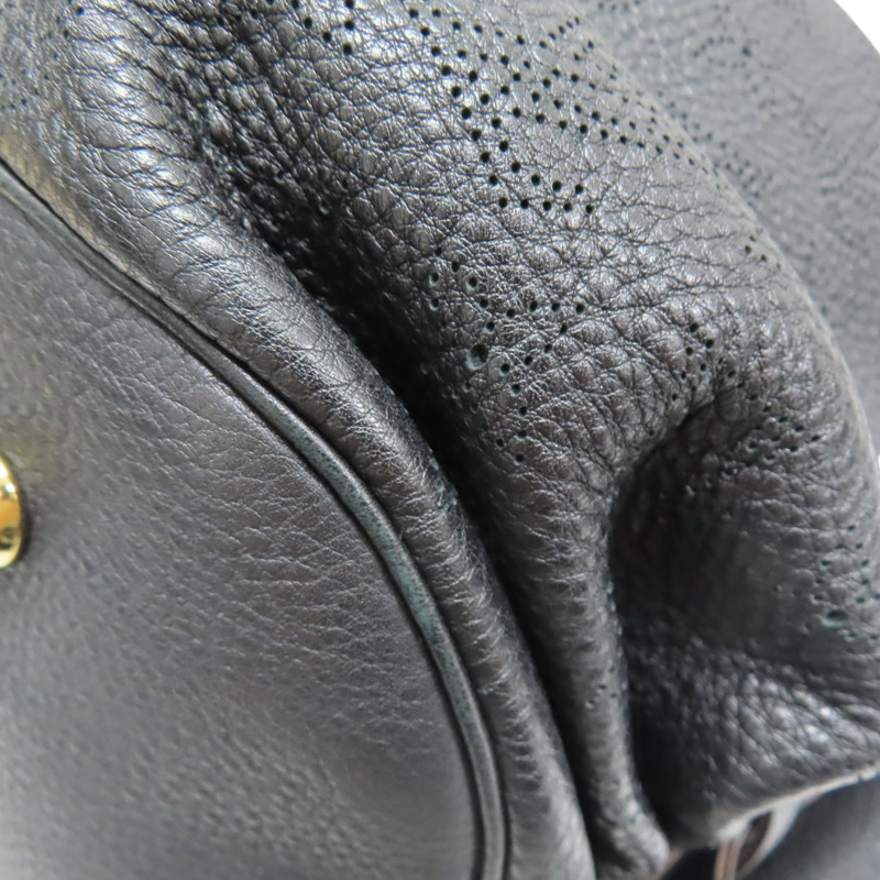 黑色 原花 Mahina 牛皮 XL 手提包【LOUIS VUITTON LV 路易威登】 M95547-11