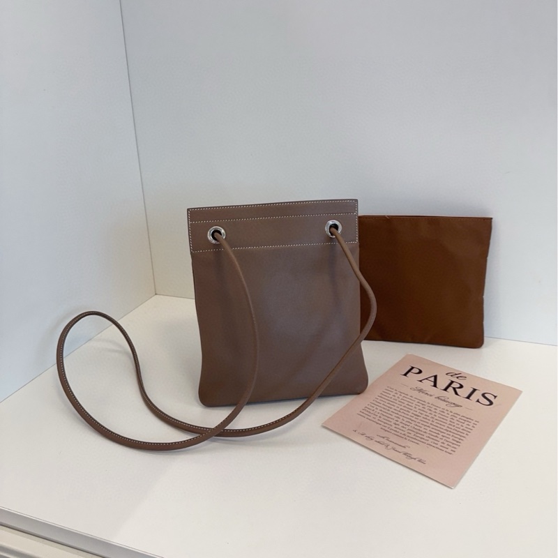 【98新🆕】Hermes  Aline 大象灰銀扣 全皮斜挎包-1