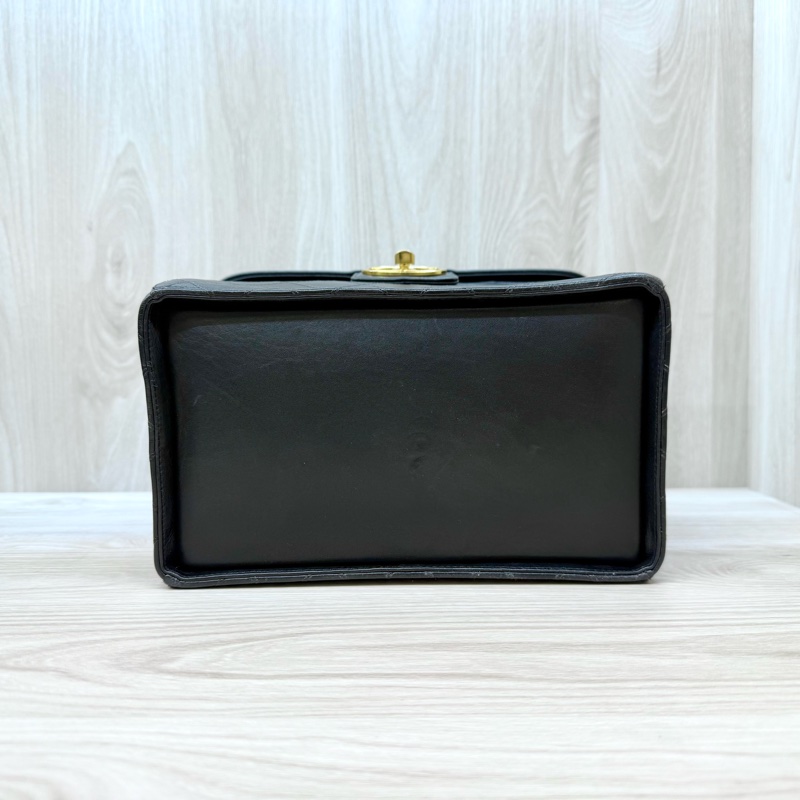 Chanel黑牛皮Vanitycase化妝箱A01620-5