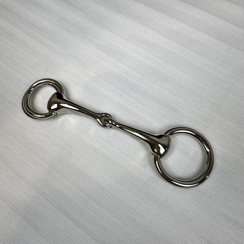 愛馬仕/Hermes Mors Scarf 90 Ring 銀色絲巾扣-0