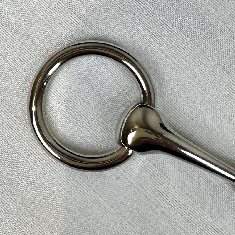 愛馬仕/Hermes Mors Scarf 90 Ring 銀色絲巾扣-6