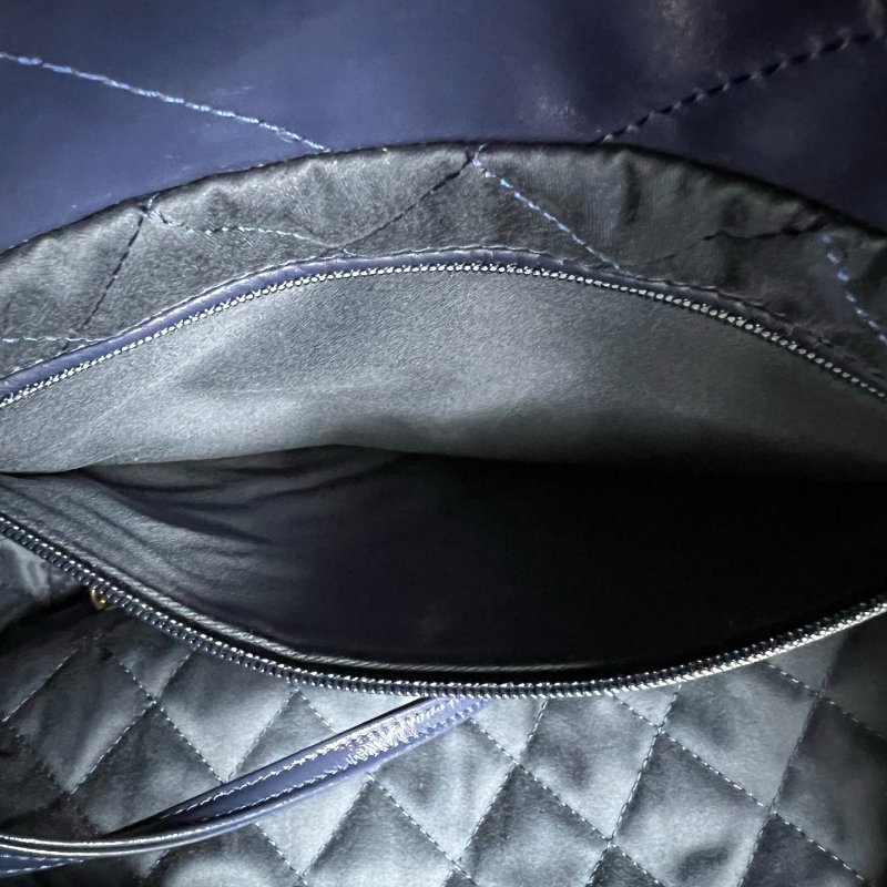 CHANEL 22包小號深藍   AS3980/晶片款-4