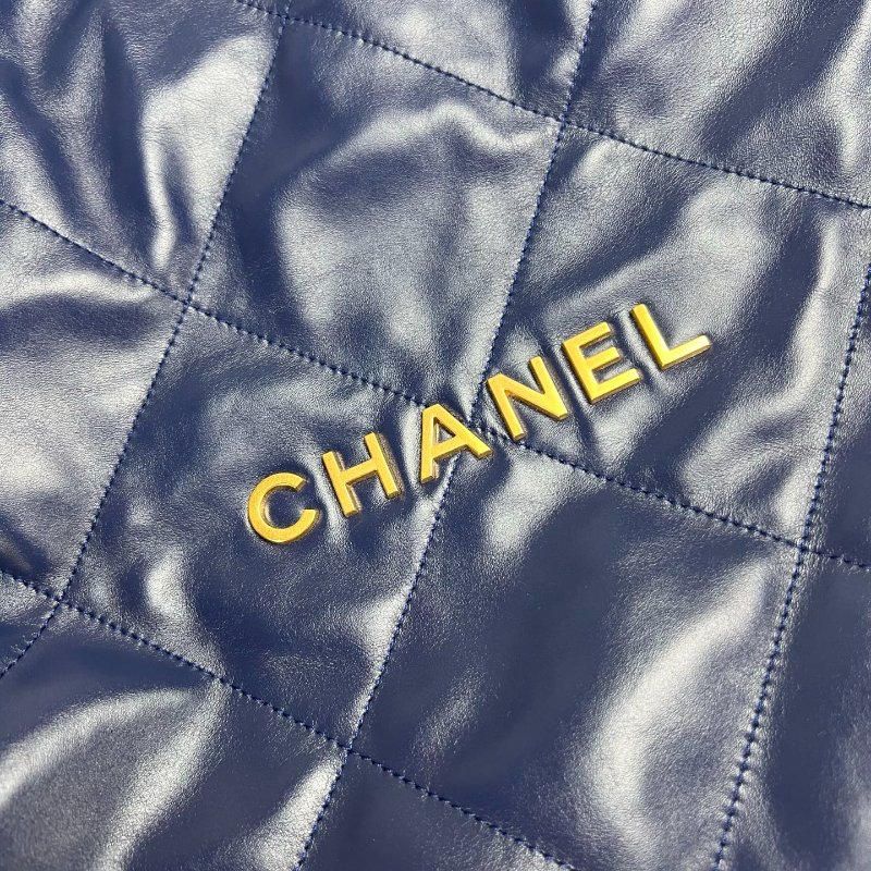 CHANEL 22包小號深藍   AS3980/晶片款-7