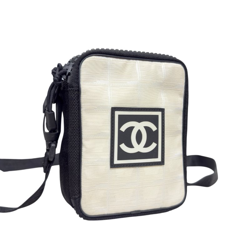 CHANEL 中古 CC Sport 斜揹袋-5