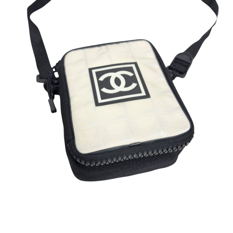 CHANEL 中古 CC Sport 斜揹袋-9