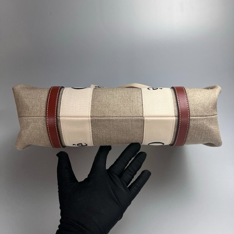 全新品 CHLOE 焦糖WOODY托特包 中號-5