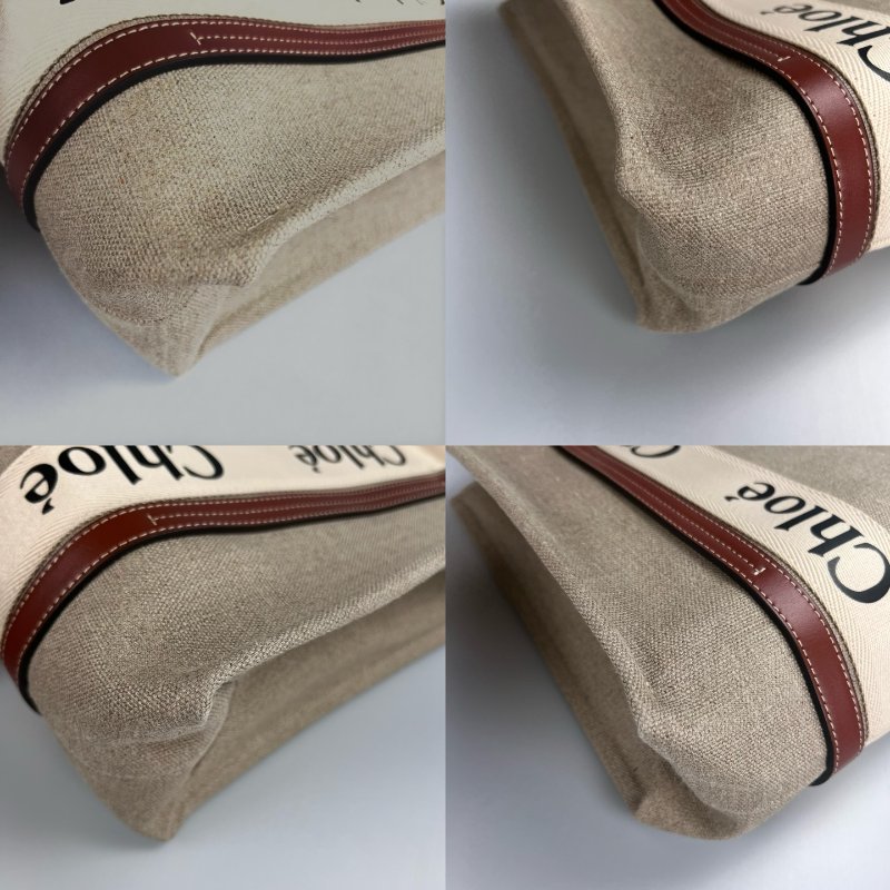 全新品 CHLOE 焦糖WOODY托特包 中號-7