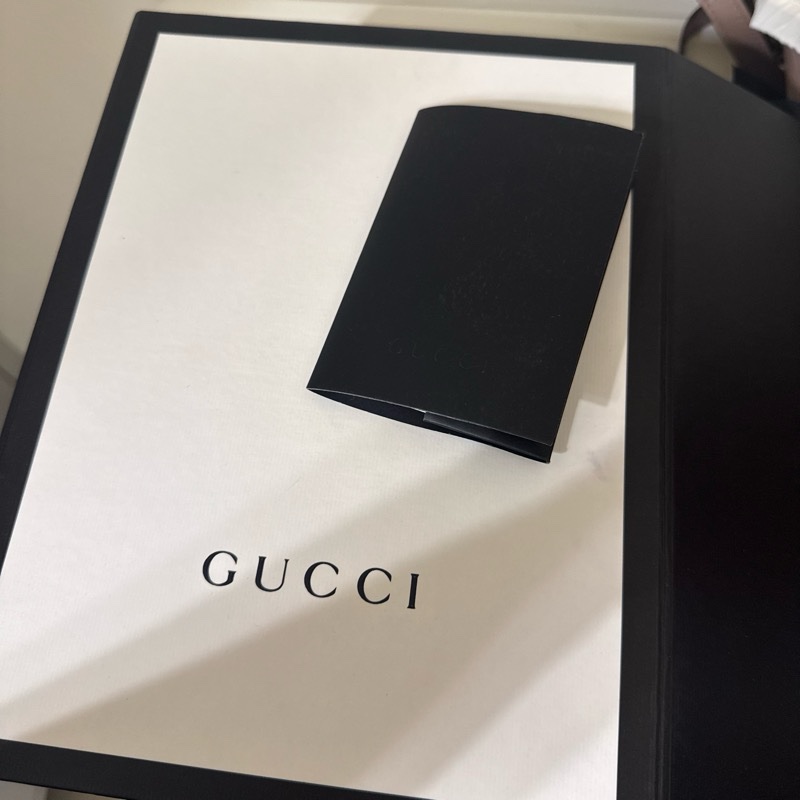 Gucci藕色馬夢24cm斜背包-11