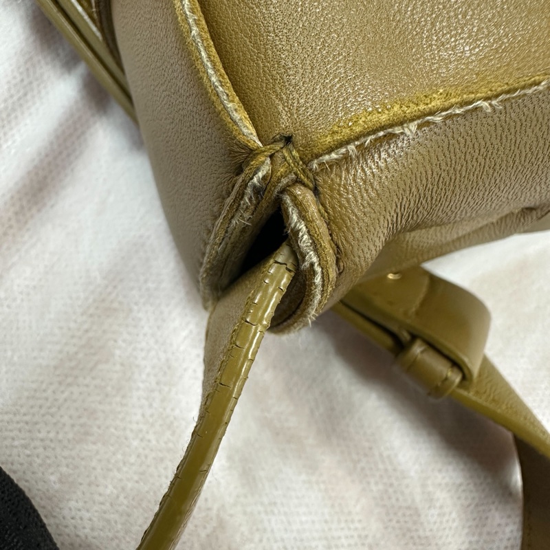 BV Cassette 卡其棕焦糖色編織卡帶包-6