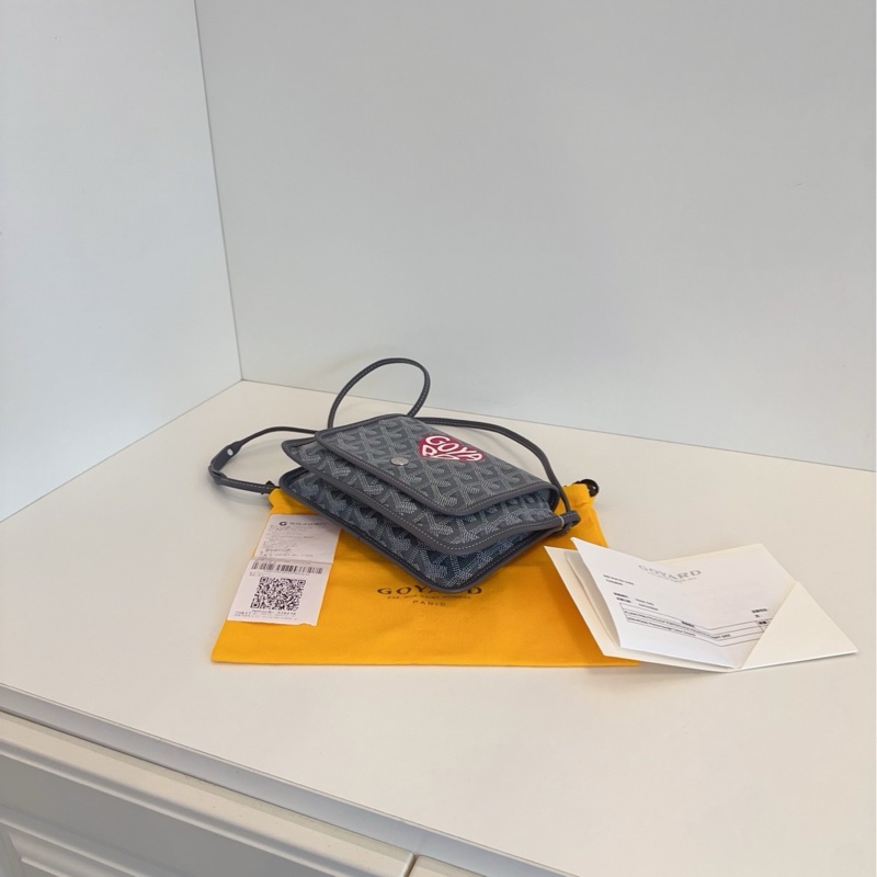 【全新🆕】Goyard plumet woc 灰色 大熱🔥信封包 斜挎包-5