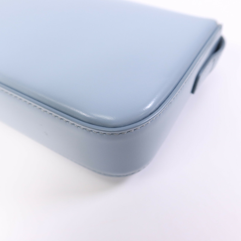 CELINE 牛皮皮革Claude金扣肩背袋-12