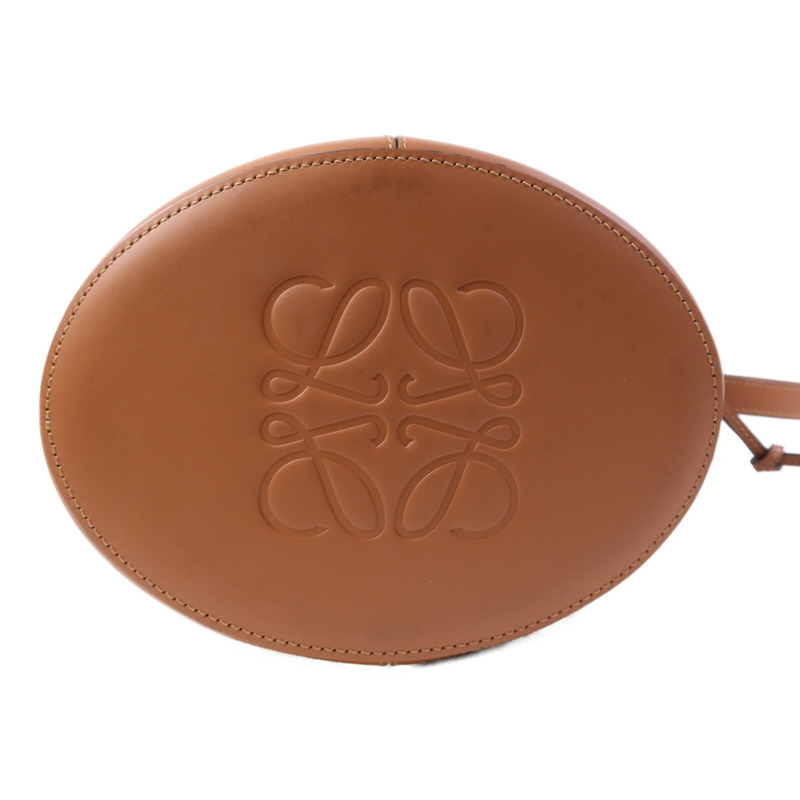 LOEWE 牛皮皮革Balloon Medium金扣手挽肩背兩用袋-3