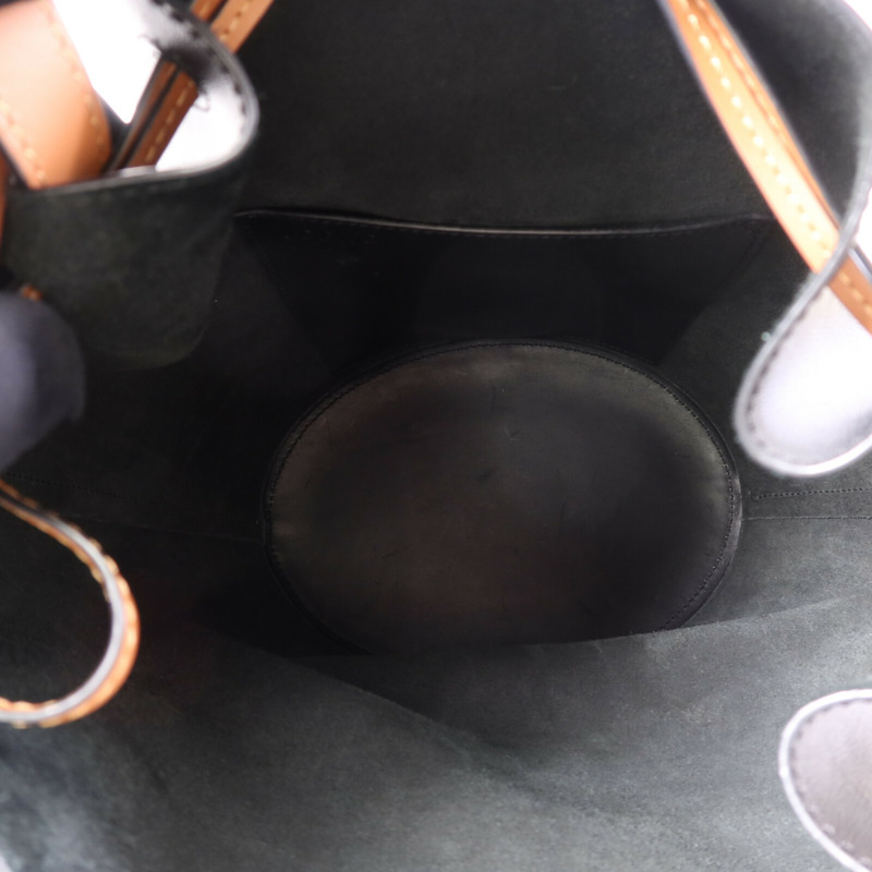 LOEWE 牛皮皮革Balloon Medium金扣手挽肩背兩用袋-4