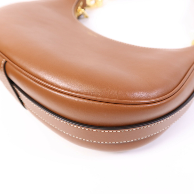 CELINE 牛皮皮革Ava金扣肩背袋-10