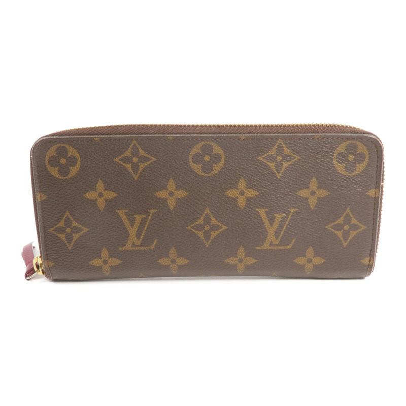 LOUIS VUITTON Monogram Clemence Wallet金扣長錢包-0