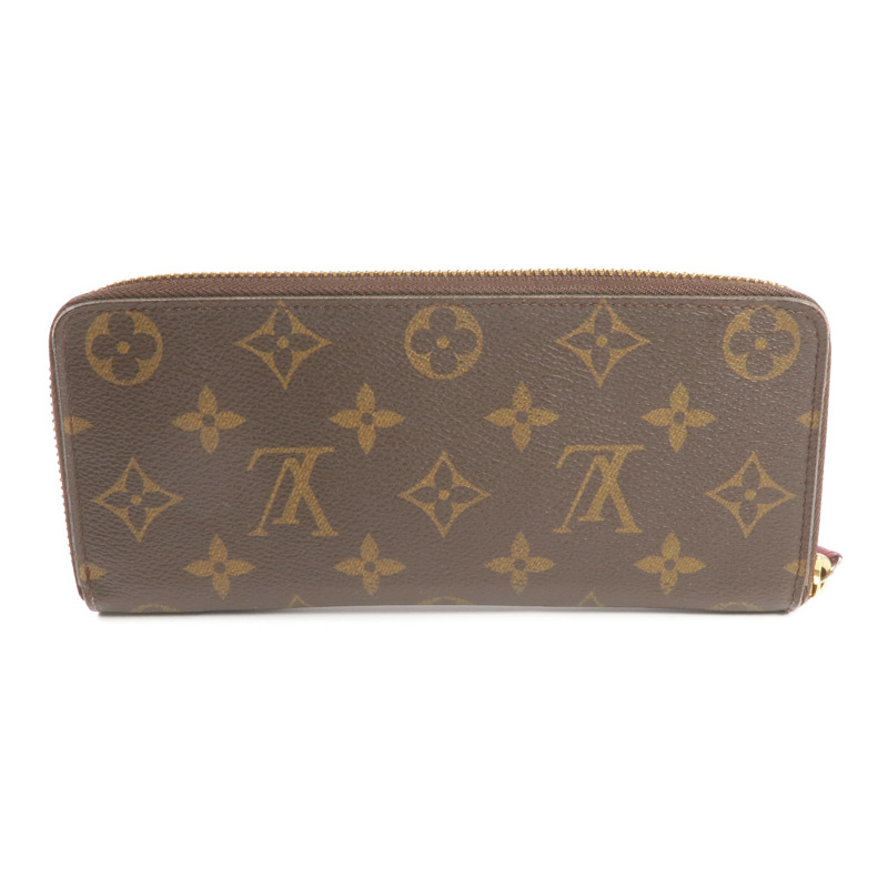 LOUIS VUITTON Monogram Clemence Wallet金扣長錢包-2