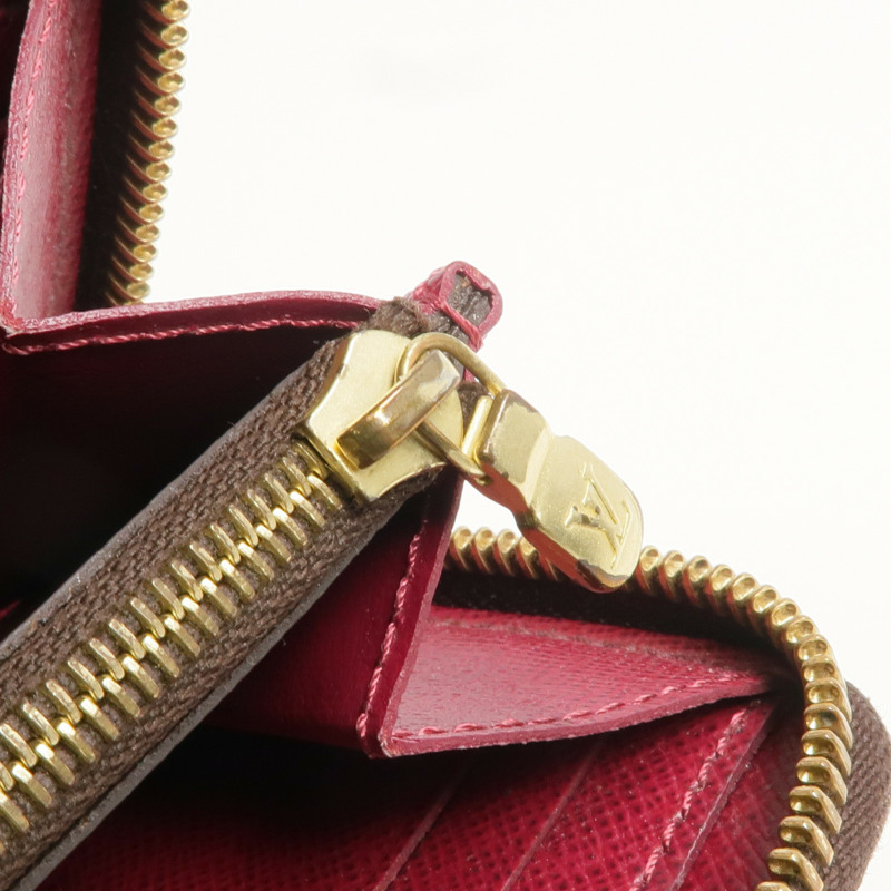 LOUIS VUITTON Monogram Clemence Wallet金扣長錢包-15