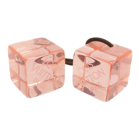 LOUIS VUITTON PVC Elastic Hair Cube彈性髮圈