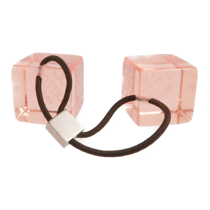 LOUIS VUITTON PVC Elastic Hair Cube彈性髮圈-2