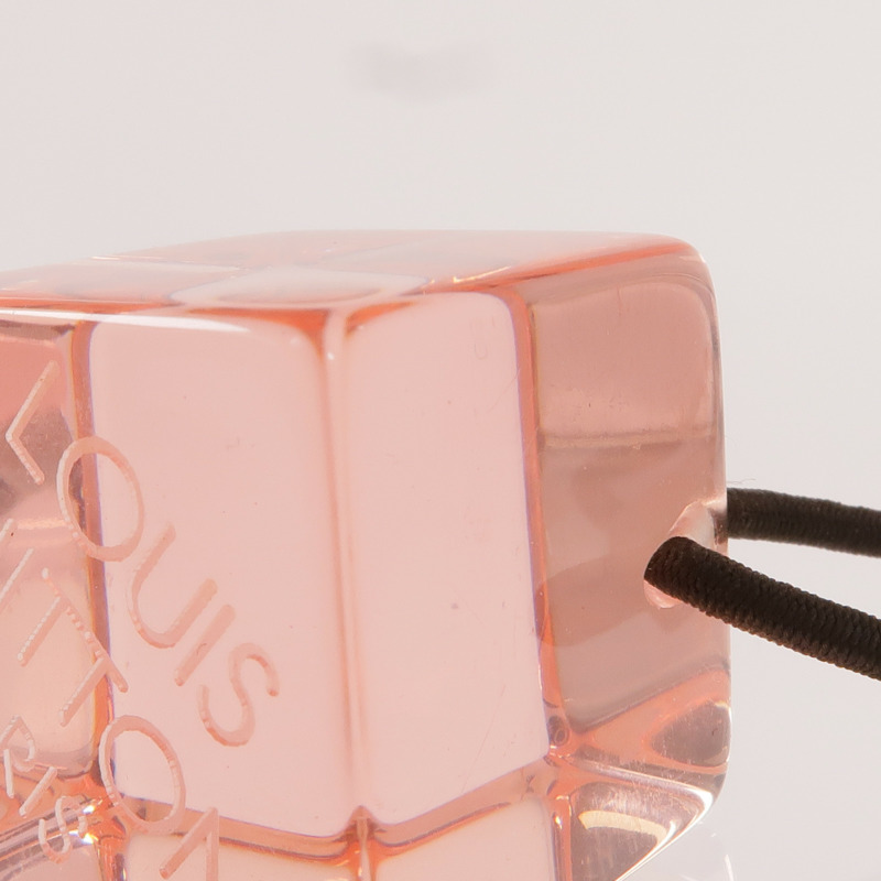 LOUIS VUITTON PVC Elastic Hair Cube彈性髮圈-6