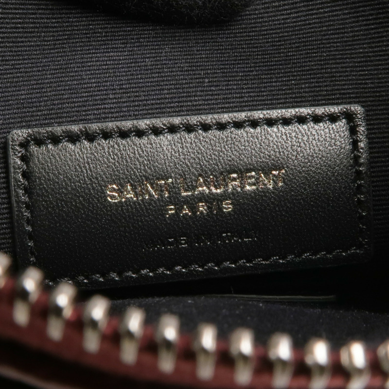 SAINT LAURENT 牛皮皮革Niki Ville銀扣手拿包-6