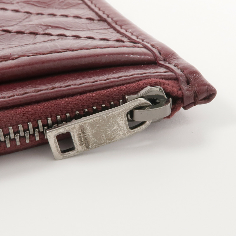 SAINT LAURENT 牛皮皮革Niki Ville銀扣手拿包-13