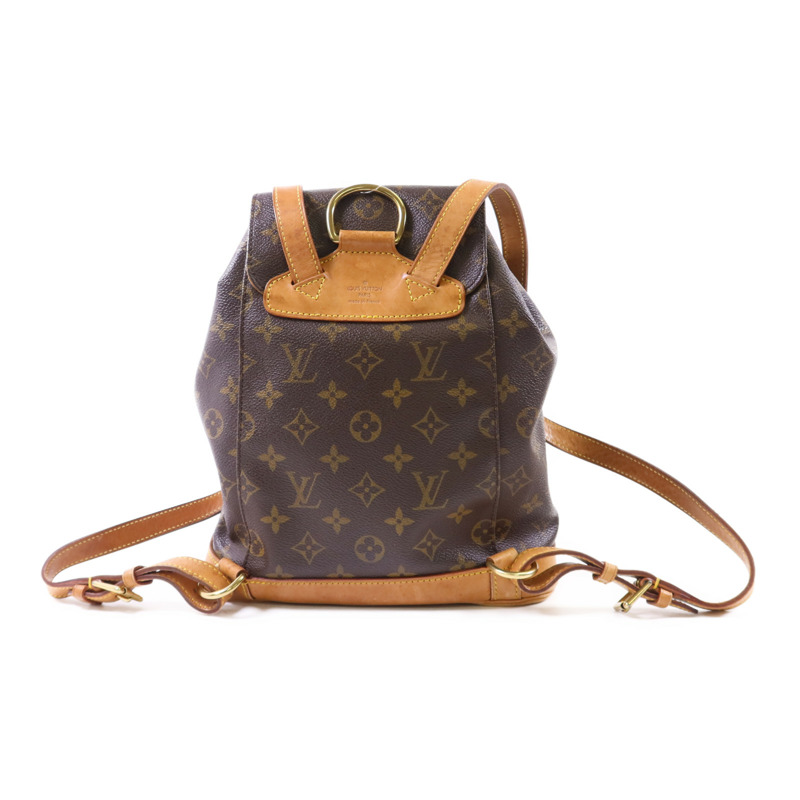 LOUIS VUITTON Monogram Montsouris MM Backpack金扣背包-1