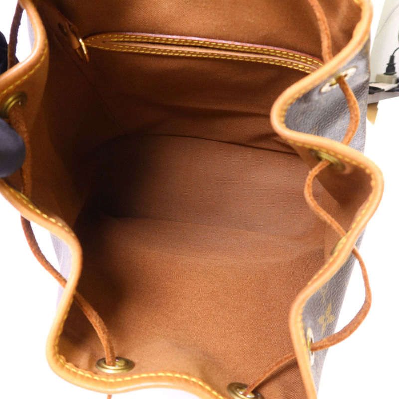 LOUIS VUITTON Monogram Montsouris MM Backpack金扣背包-5