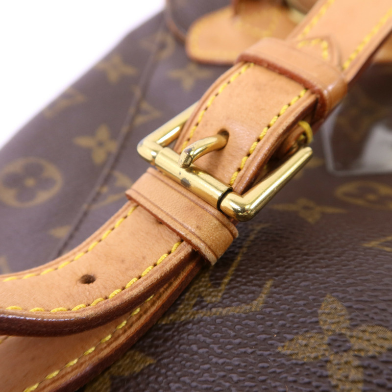 LOUIS VUITTON Monogram Montsouris MM Backpack金扣背包-8