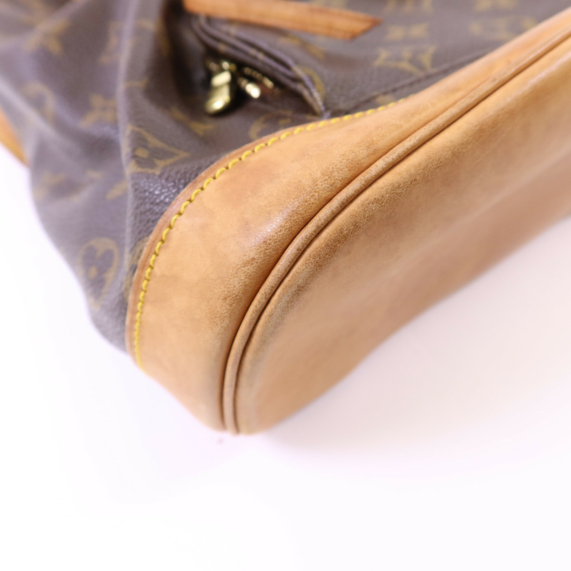 LOUIS VUITTON Monogram Montsouris MM Backpack金扣背包-13