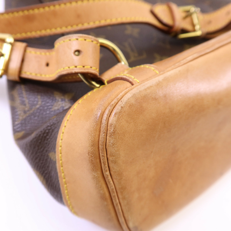 LOUIS VUITTON Monogram Montsouris MM Backpack金扣背包-15