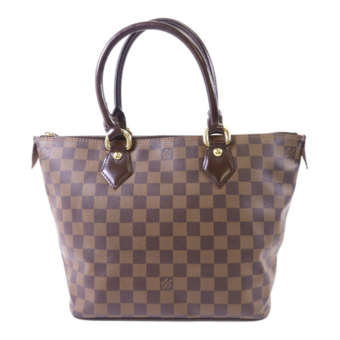 LOUIS VUITTON Damier Saleya PM金扣肩背袋