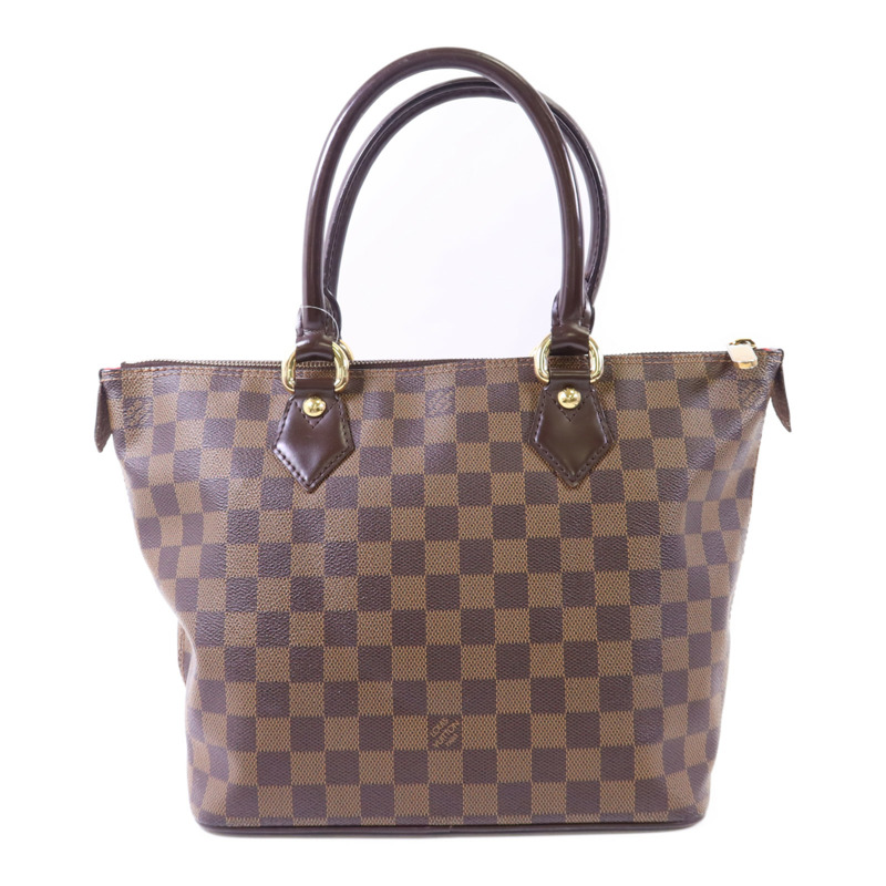 LOUIS VUITTON Damier Saleya PM金扣肩背袋-1