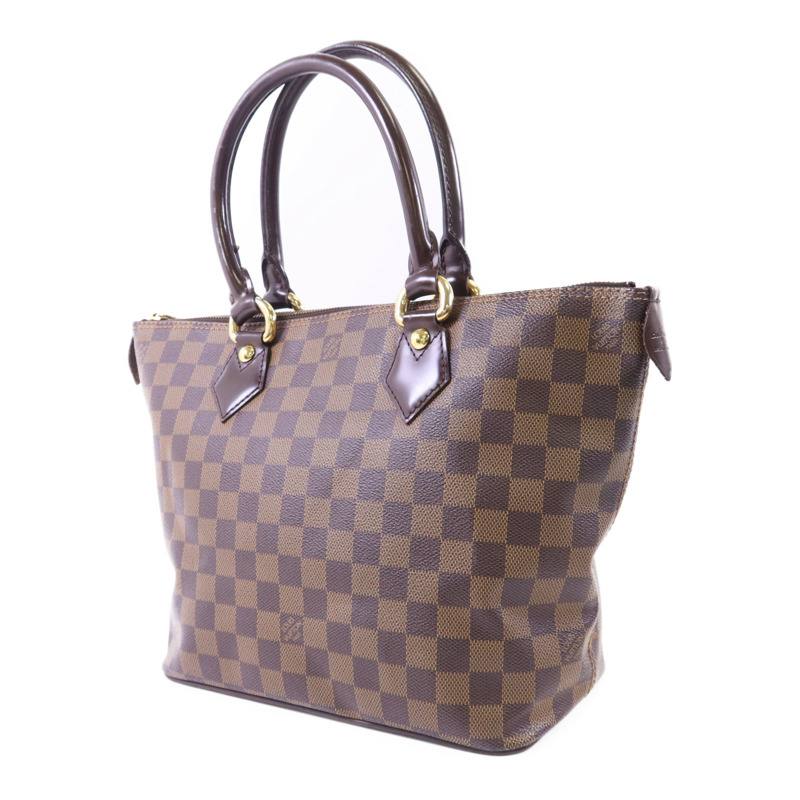 LOUIS VUITTON Damier Saleya PM金扣肩背袋-2