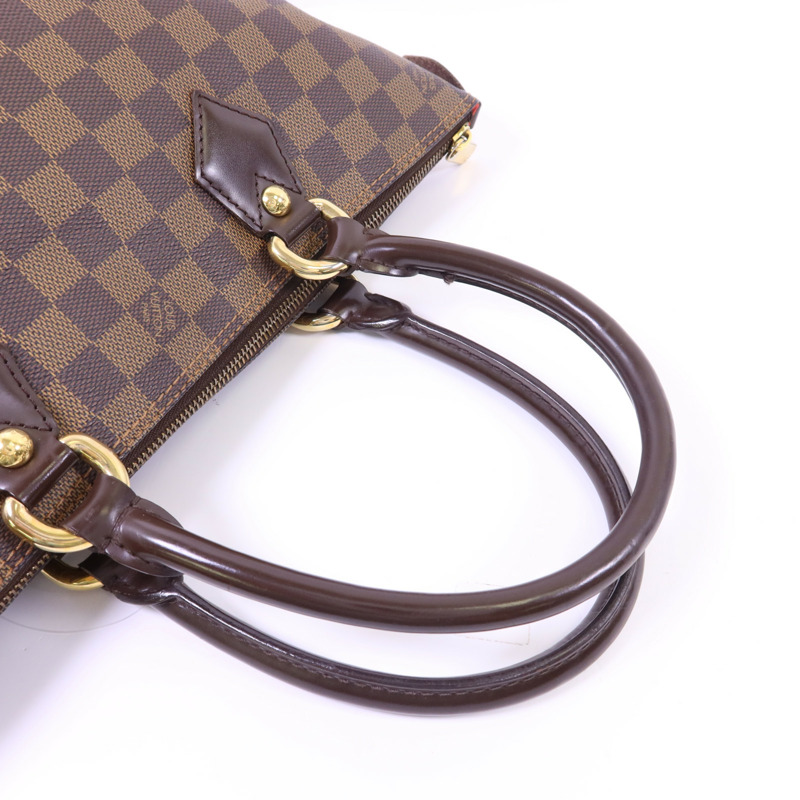 LOUIS VUITTON Damier Saleya PM金扣肩背袋-4