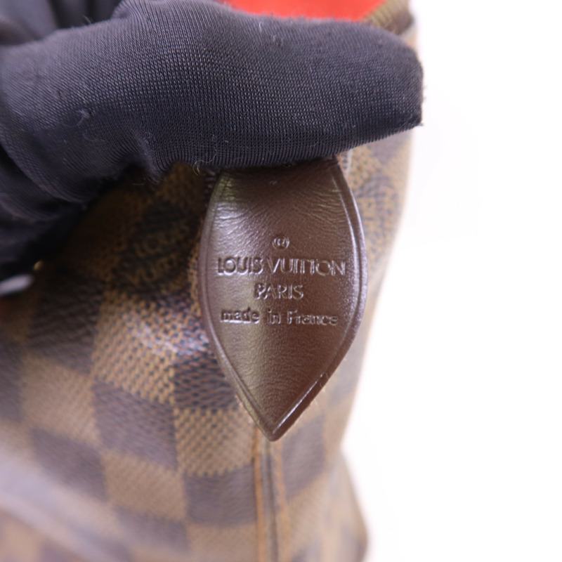 LOUIS VUITTON Damier Saleya PM金扣肩背袋-6